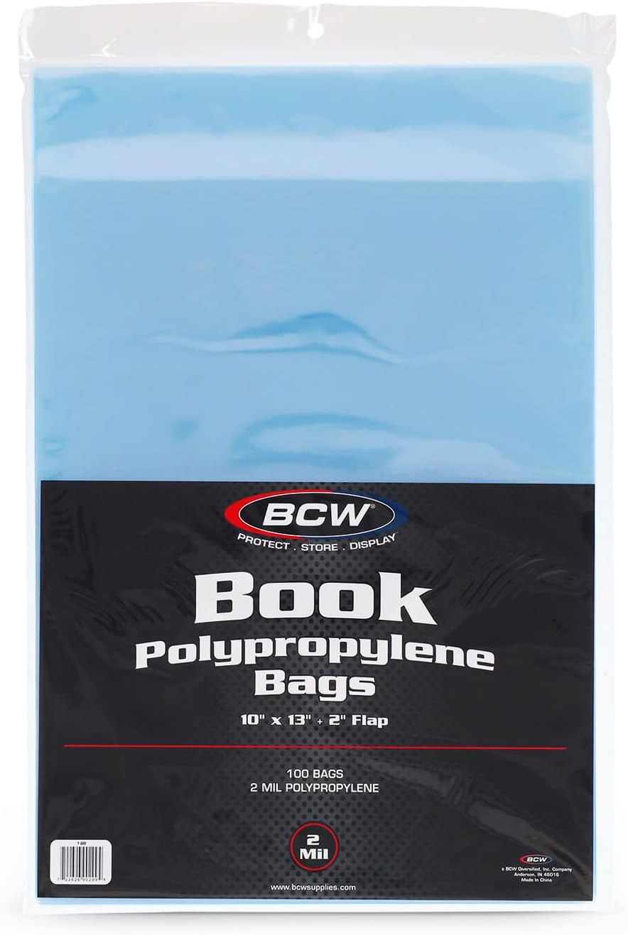 BCW Book Bags 1ct Acid-Free Archival Storage for RPG Books & Comics