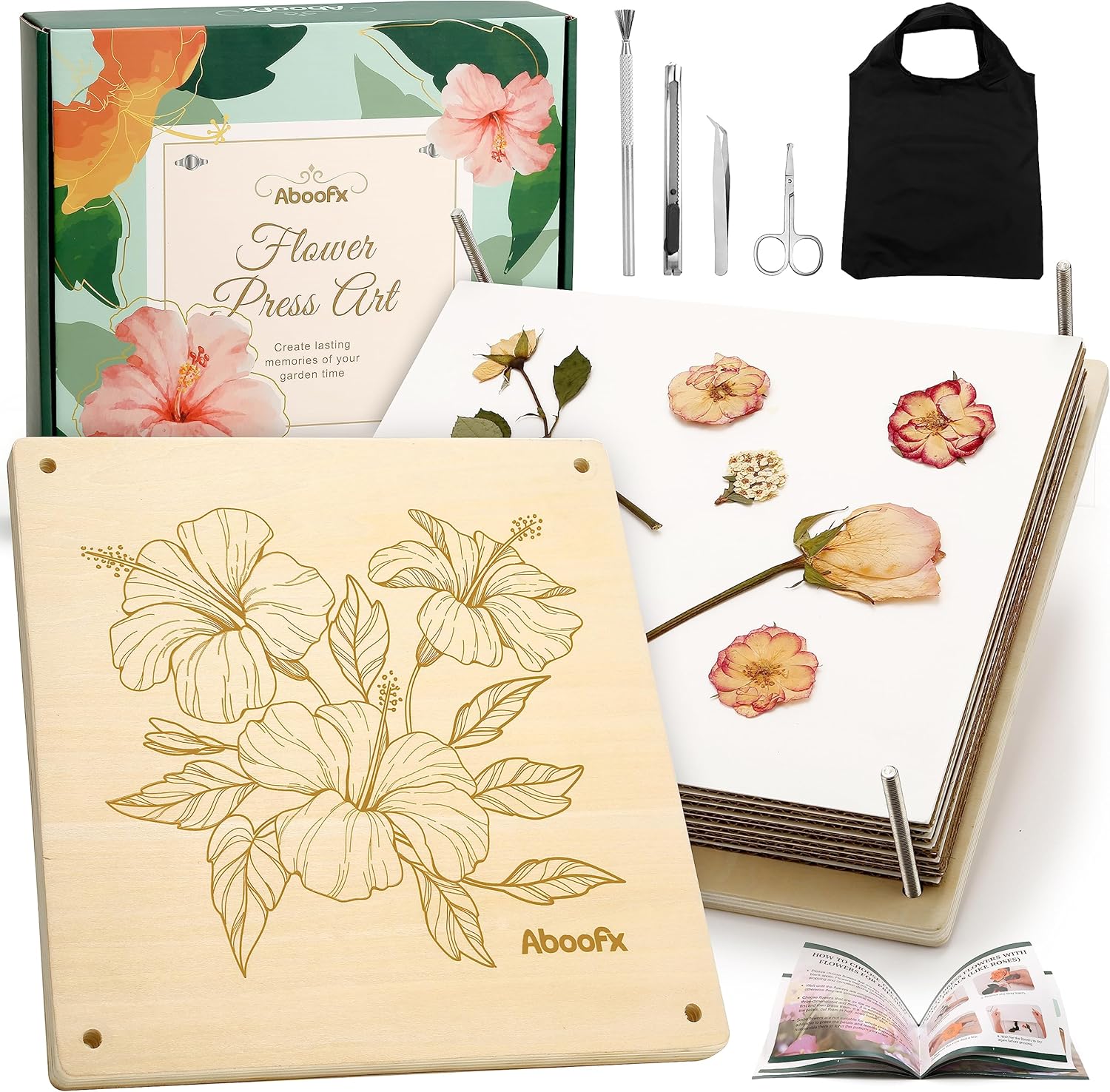 Aboofx Flower Press Kit, Craft Kits 11